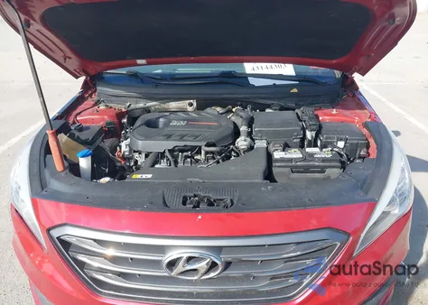 2017 Hyundai Sonata Sport 2.0T from USA, damaged, VIN 5NPE34AB3HH544706